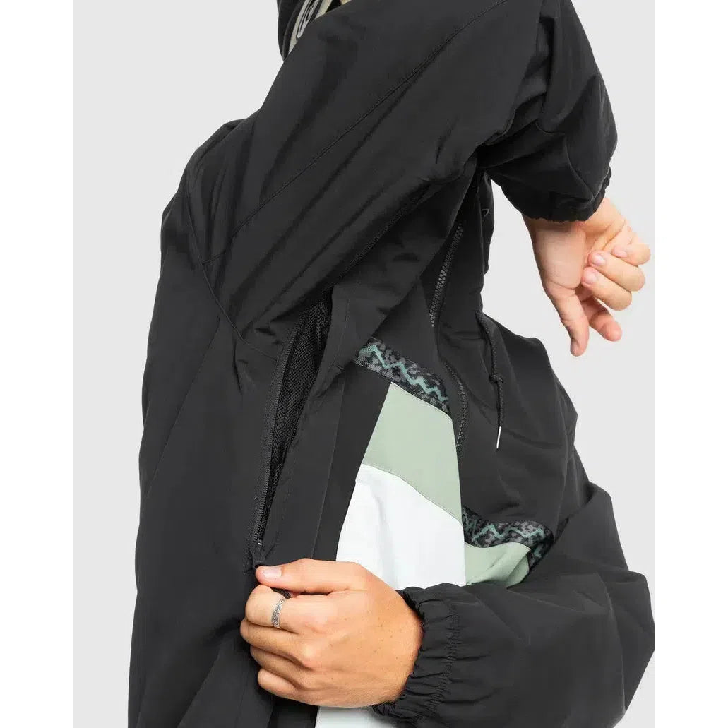 2025 Quiksilver Steeze Jacket - True Black