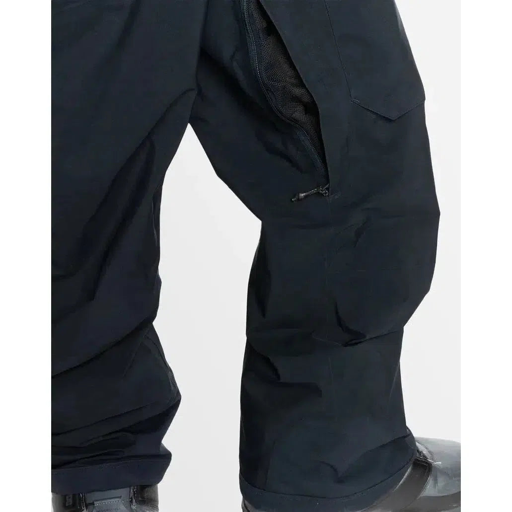2025 Quiksilver Mens Altostratus Street Gore-Tex® Snow Pants - True Black