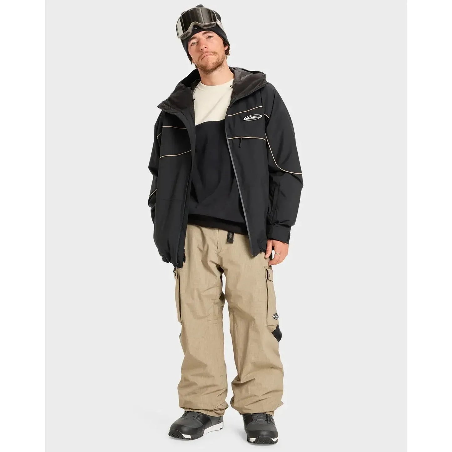 2026 Quiksilver Snow Down Cargo Snow Pants - Fallen Rock Ripstop - Welcome Boardstore