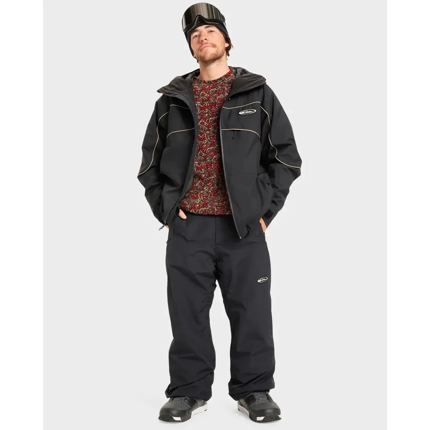 2026 Quiksilver Snow Down Snow Pants - True Black
