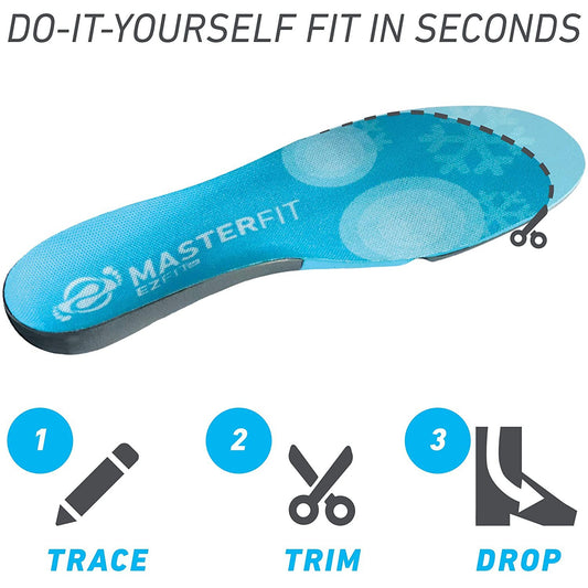 Master Fit EZFit QF Snow Insoles
