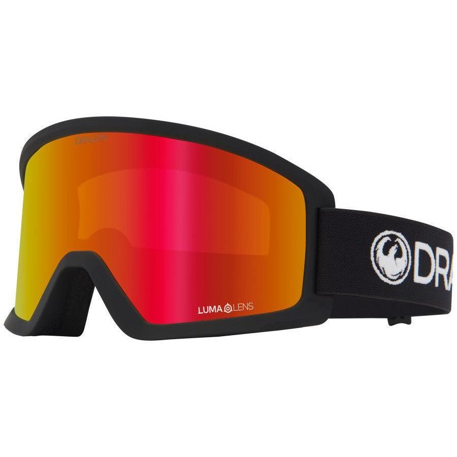 Dragon DX3 L OTG - Black w/ LUMALENS Red Ion Lens