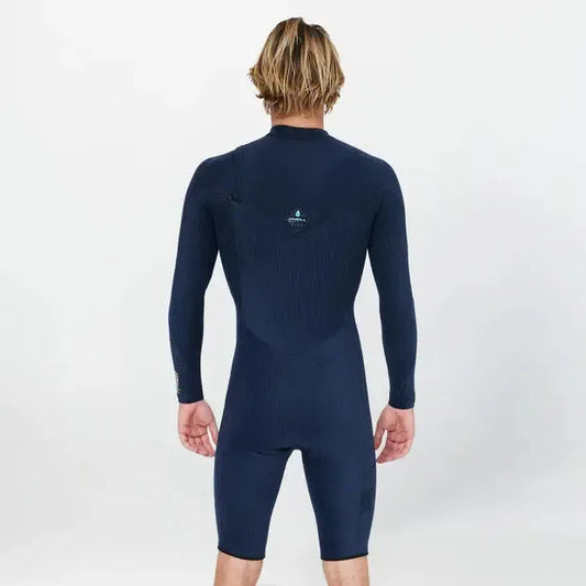 2026 O'Neill Men's HyperX 2mm Long Sleeve Zipless Spring Suit - Carbon Blue