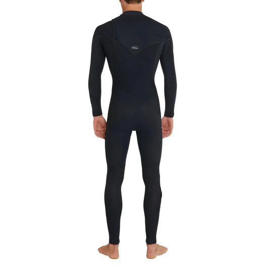 2025 O'Neill Hyperfreak 3/2+ Steamer Chest Zip Wetsuit - Black