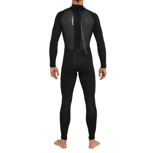 2025 O'Neill Reactor 4/3mm Steamer Wetsuit - Black