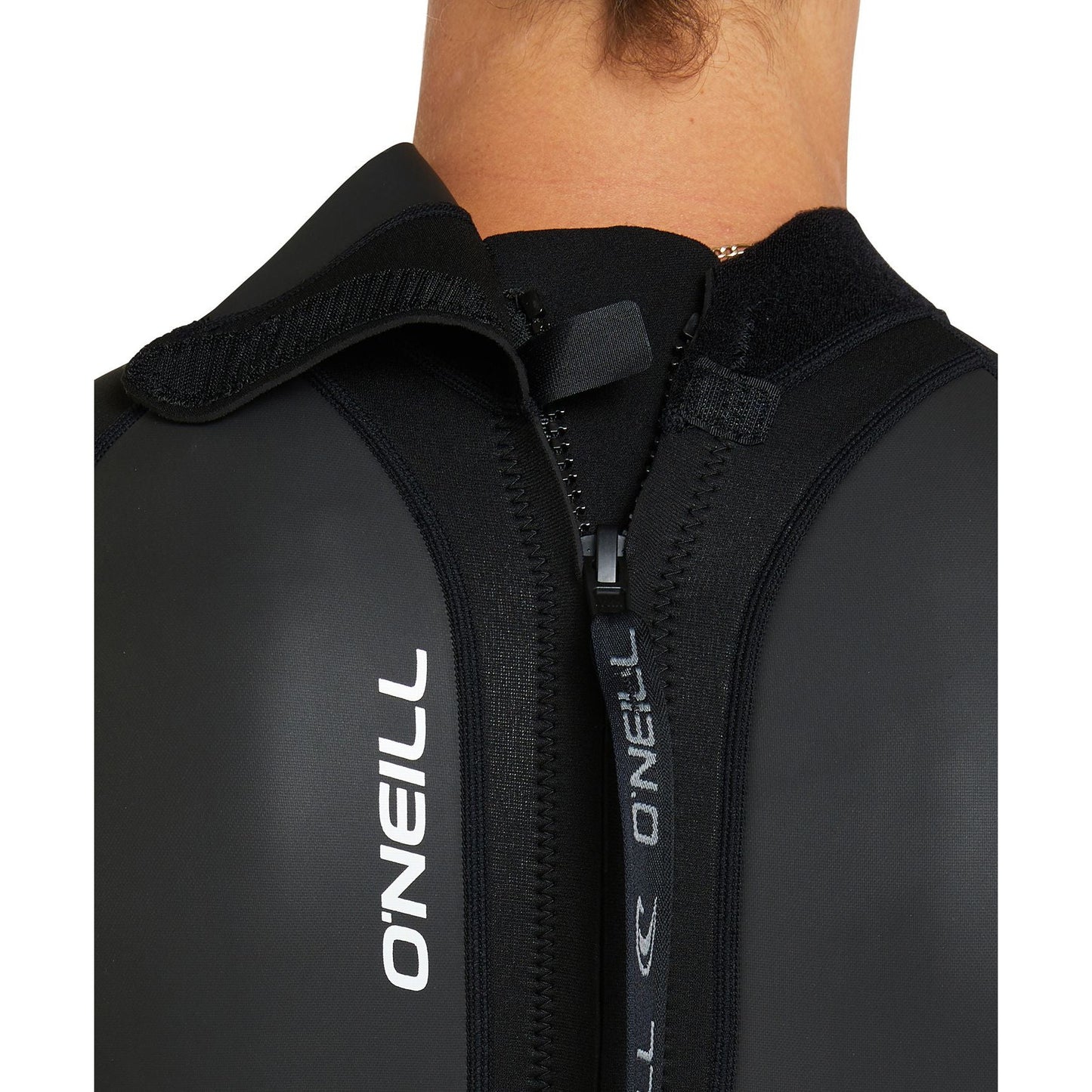 2025 O'Neill Reactor 4/3mm Steamer Wetsuit - Black