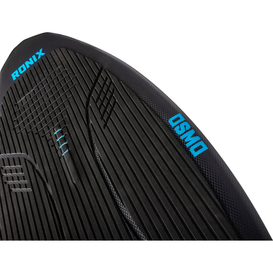 2027 Ronix Osmo Skimmer Tuff Tech Wakesurf Black / Azure Blue — 55 inch colourway