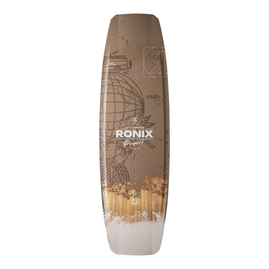 2027 Ronix Pinpoint Wakeboard Olive Brown / Eagle Scout — topsheet