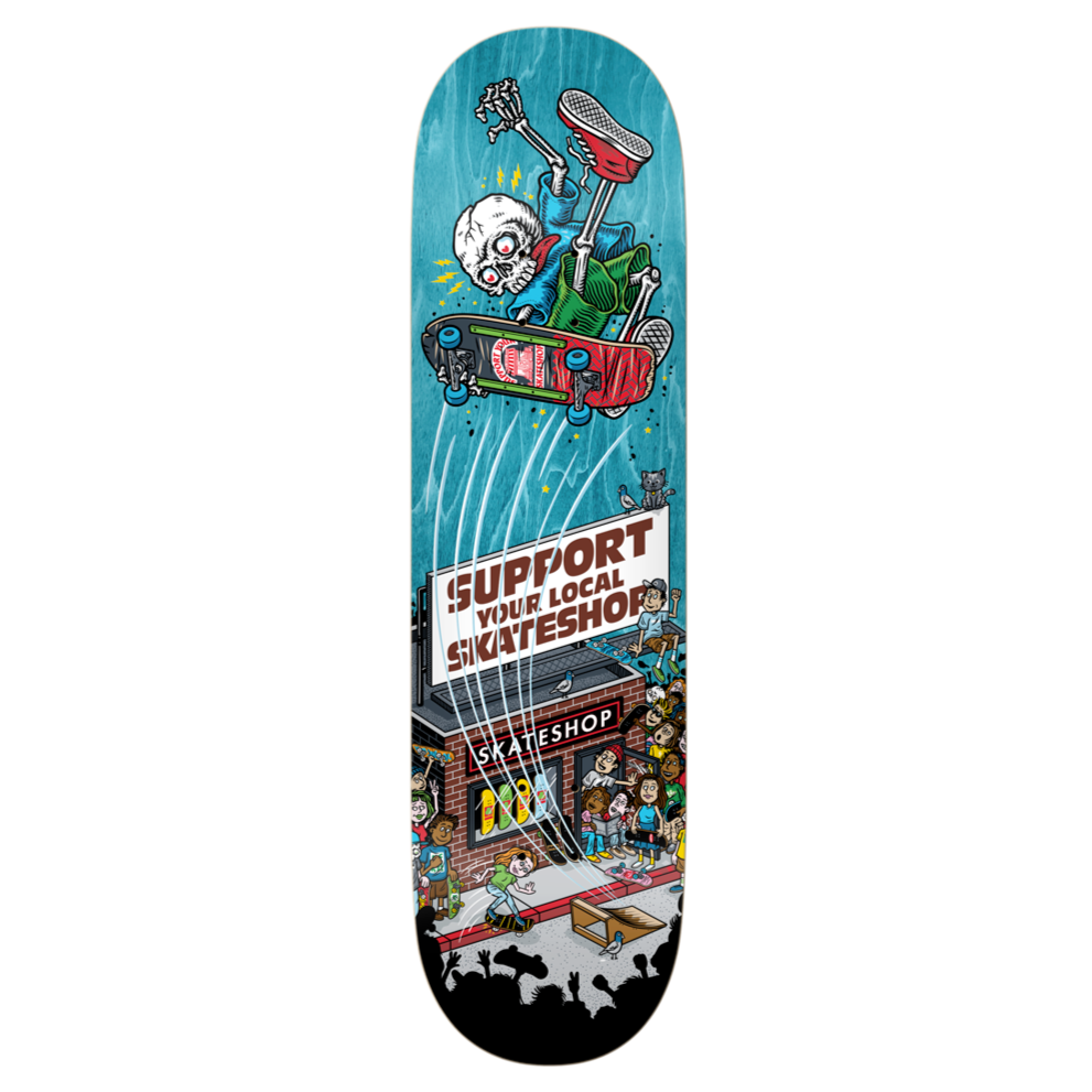 DLX Shop Keepers 2025 Skateshop Day 8.25 Skate Deck