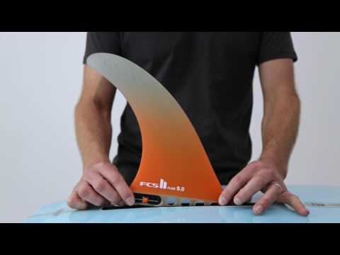FCS II Connect Neo ECO Longboard Fin - Smoke