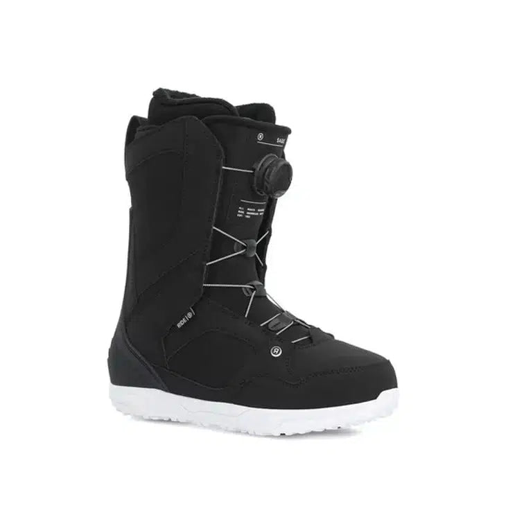 Ride Women's Sage BOA Snowboard Boot 2024 - Black | Welcome Board