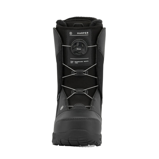2026 Ride Women's Harper Snowboard Boot | Black | Front