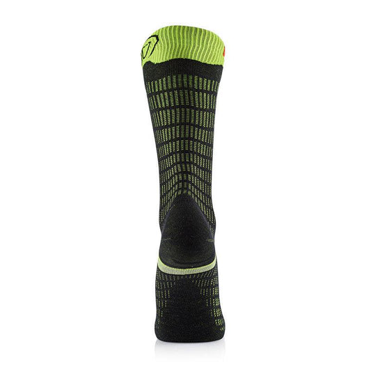 Sidas Merino Performance Snow Socks - Black / Yellow