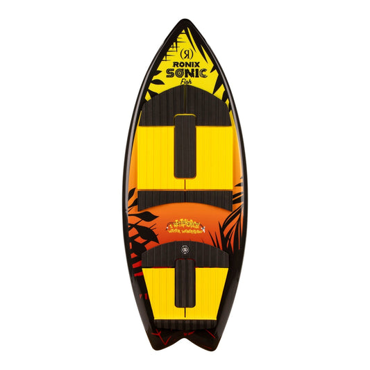 2027 Ronix Sonic Boys Fish Wakesurf Sunset Splash — topsheet
