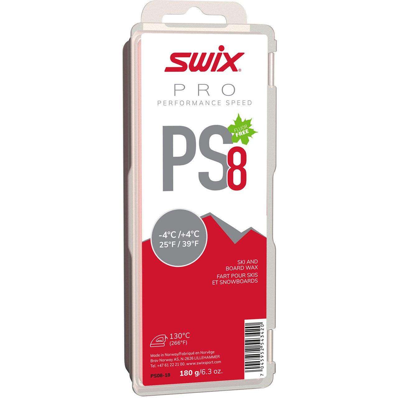 SWIX PS-180 Performance Speed Non Fluoro Glide Wax