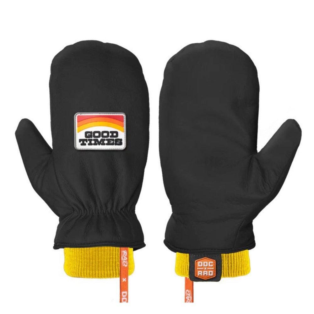 Rad Gloves Draplin Rancher Mitten Artist Series Snow Mitts