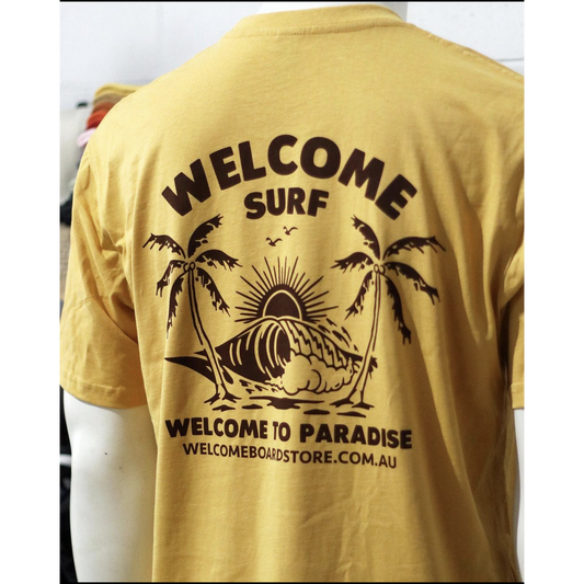 Welcome Boardstore - Welcome To Paradise Surf Tee