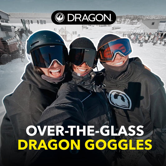 Over-the-Glass Dragon Goggles for Sunglasses & Prescription Glasses