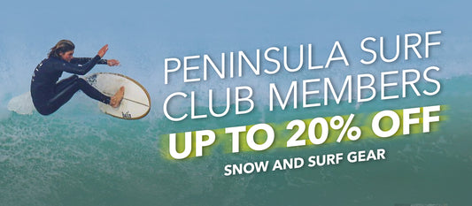 Exclusive Offer for Peninsula Surf Club Members!