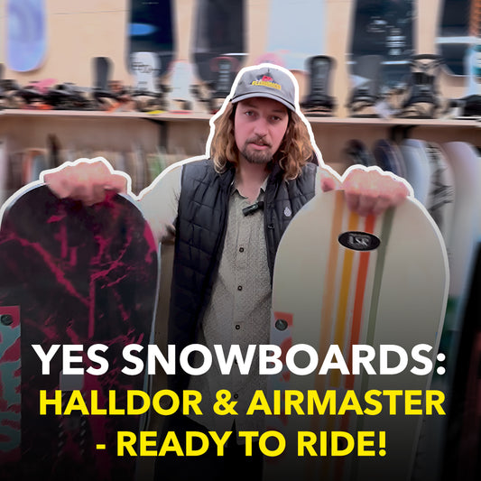 New YES Snowboards: Halldor and AirMaster