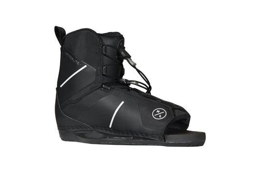 Hyperlite Remix open-toe wakeboard boot, side view