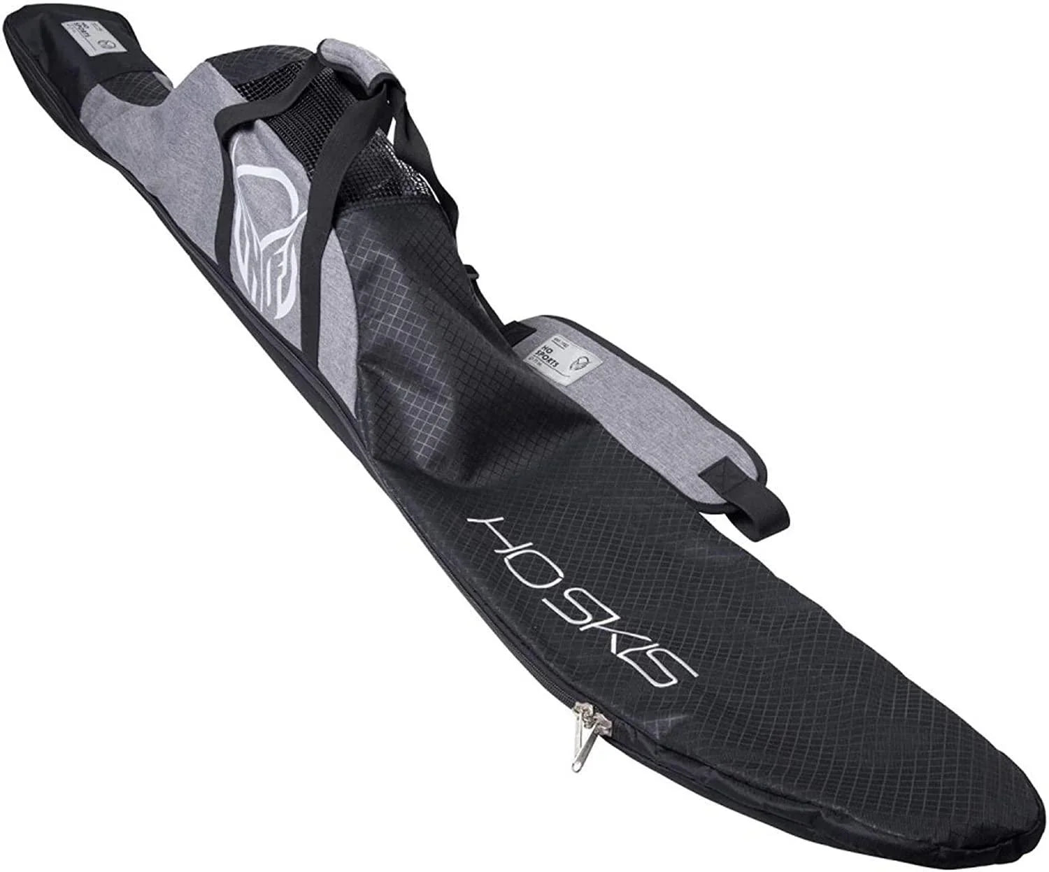 Black HO Sports ski bag for wakeboarding, snowboarding or surfing gear, front view