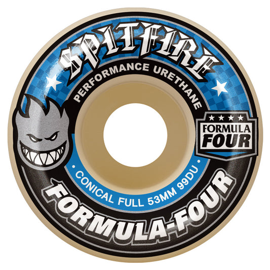 Spitfire F4 Conical Full 58mm 99A Skateboard Wheels
