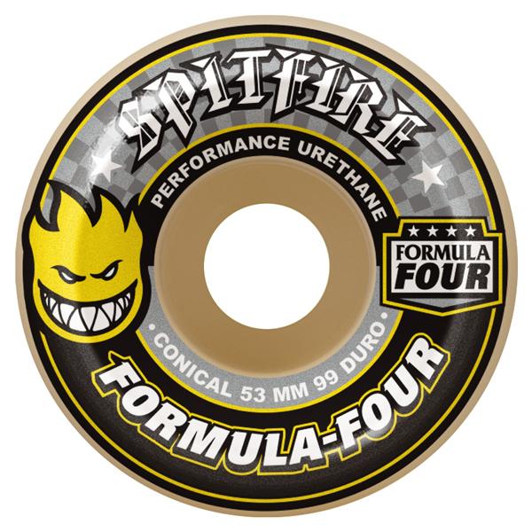 Spitfire F4 Conical 52mm 99A Skateboard Wheels