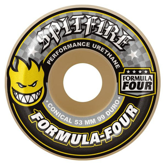 Spitfire F4 Conical 52mm 99A Skateboard Wheels
