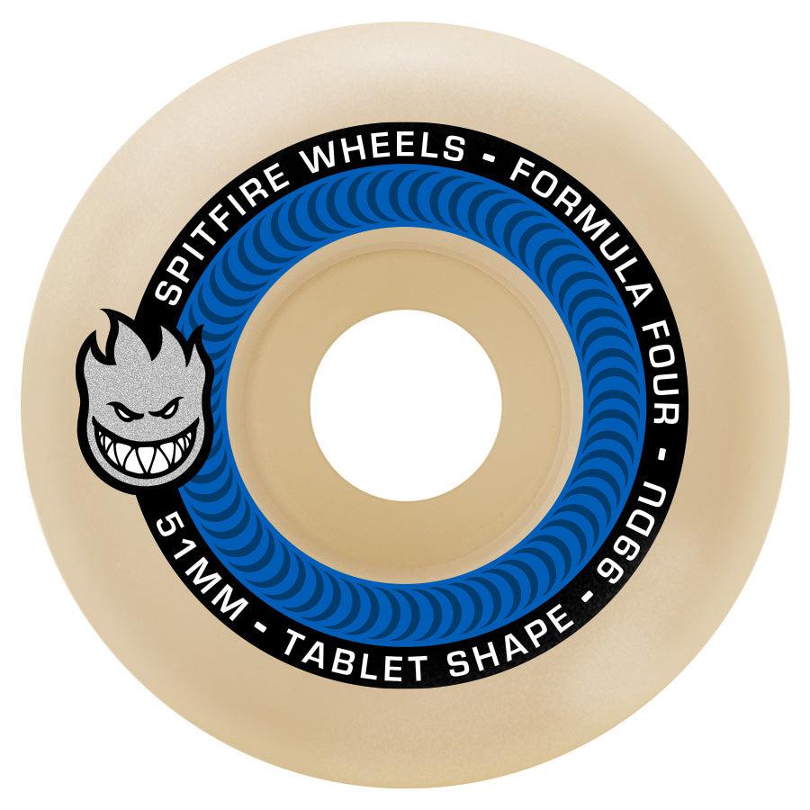 Spitfire F4 Tablets 53mm 99A Skateboard Wheels