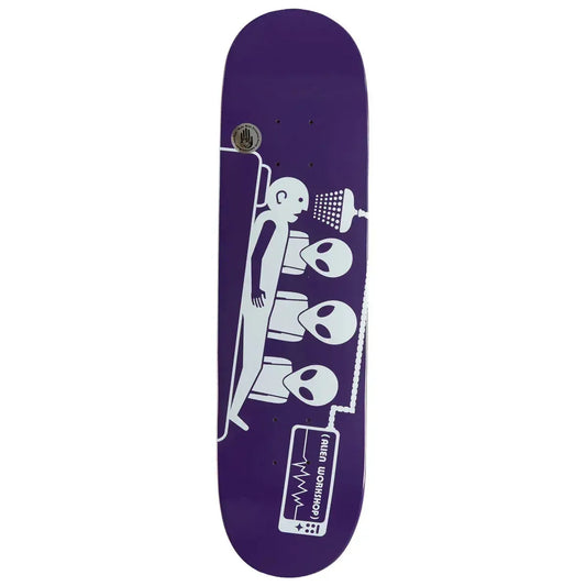 Alien Workshop Abduction 7.5 Skateboard Deck - Purple