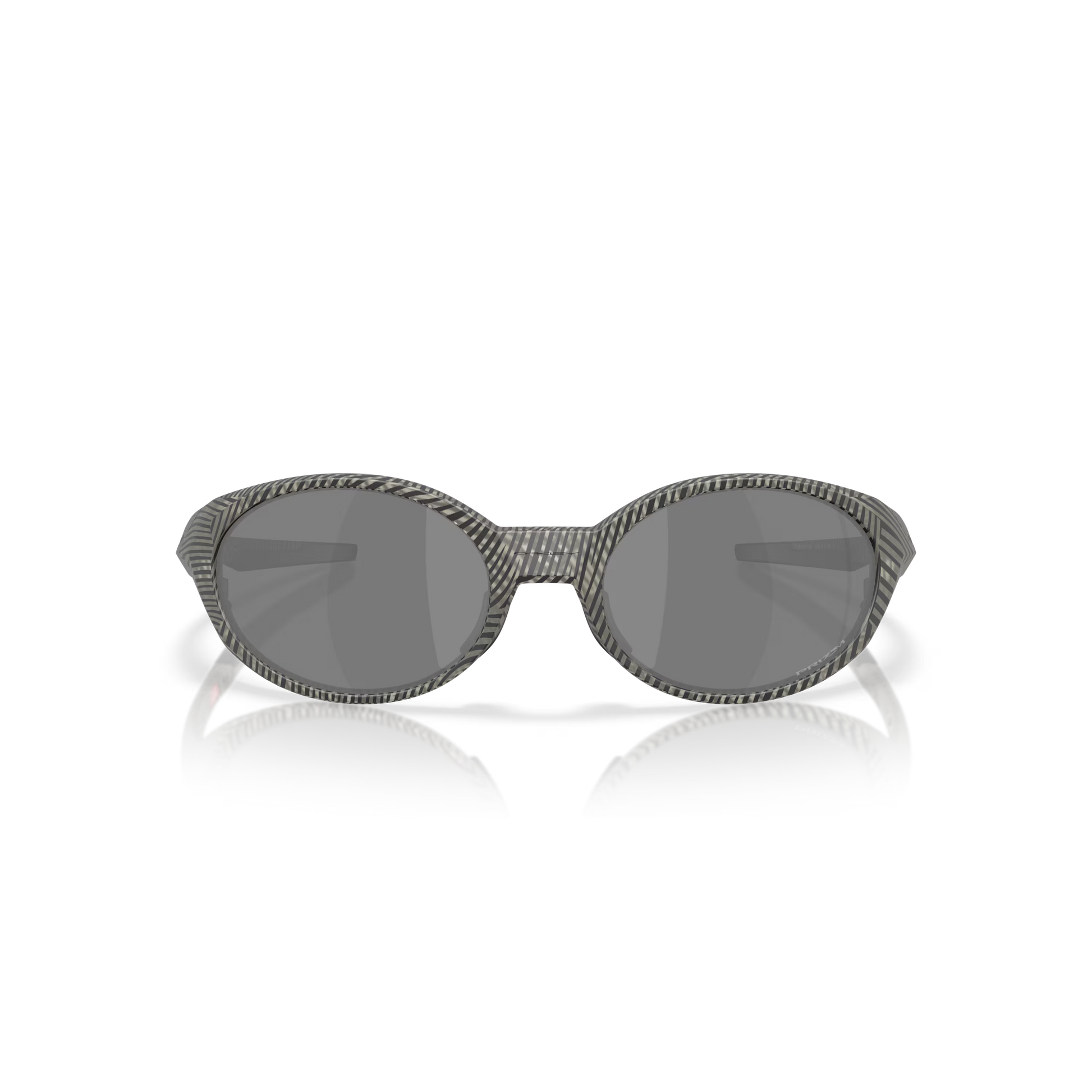 Sunglasses with textured frame on a transparent background