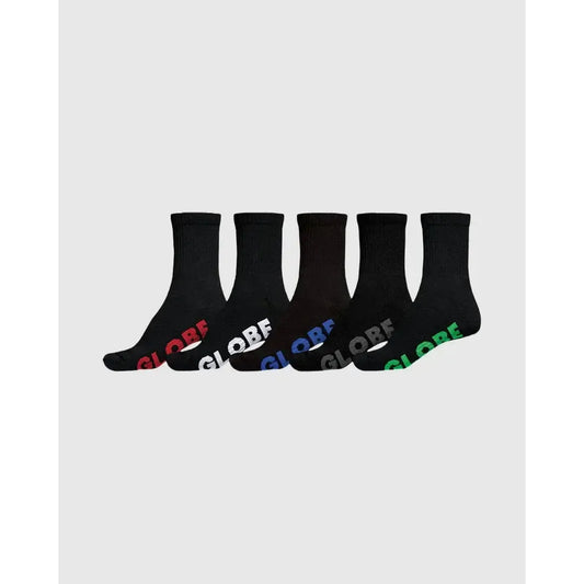 Globe Stealth Crew Socks - 5 Pack