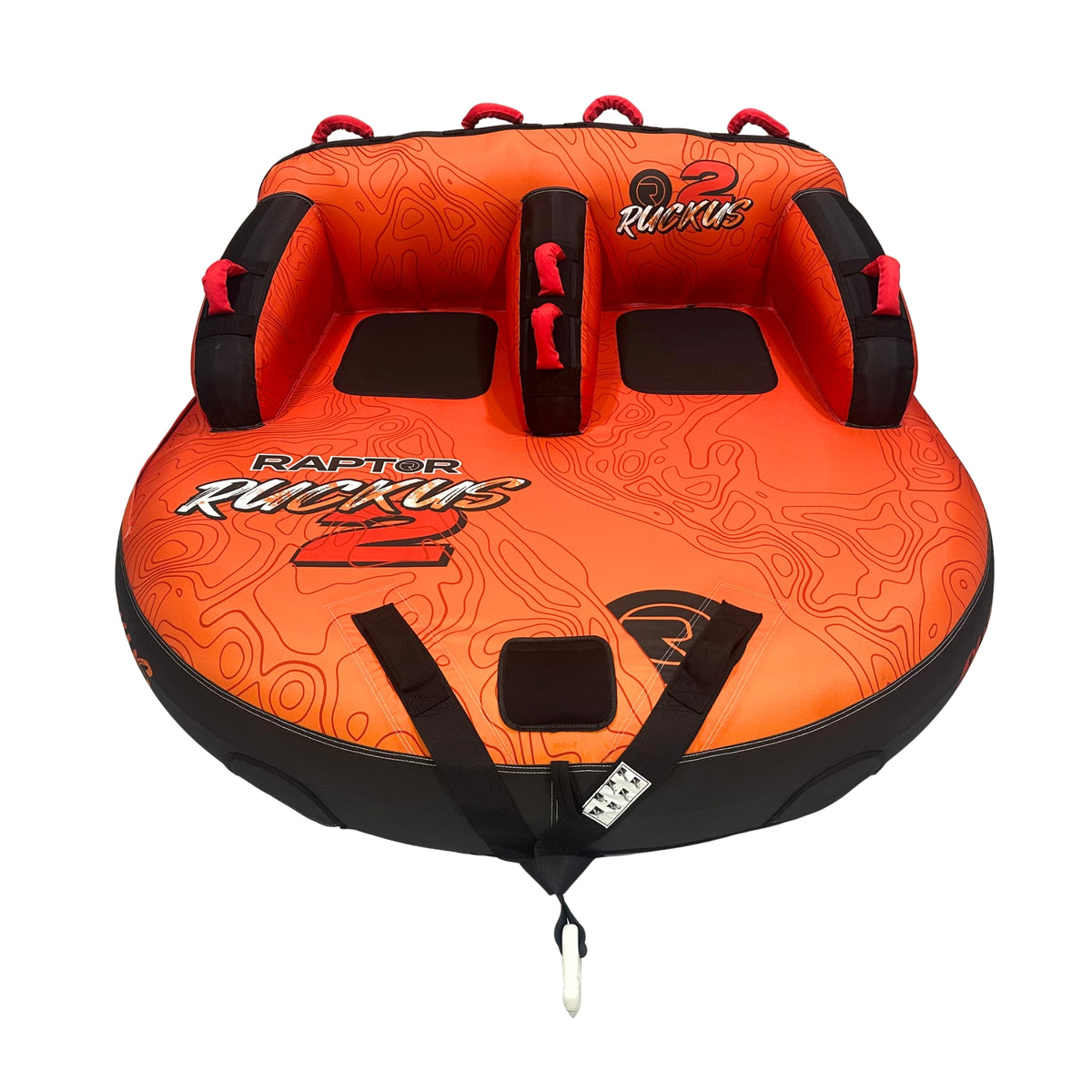 2027 Raptor Ruckus 2 Towable Tube red — front view