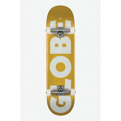 Globe G0 Fubar 7.75" Complete Skateboard - Haze/Off-White