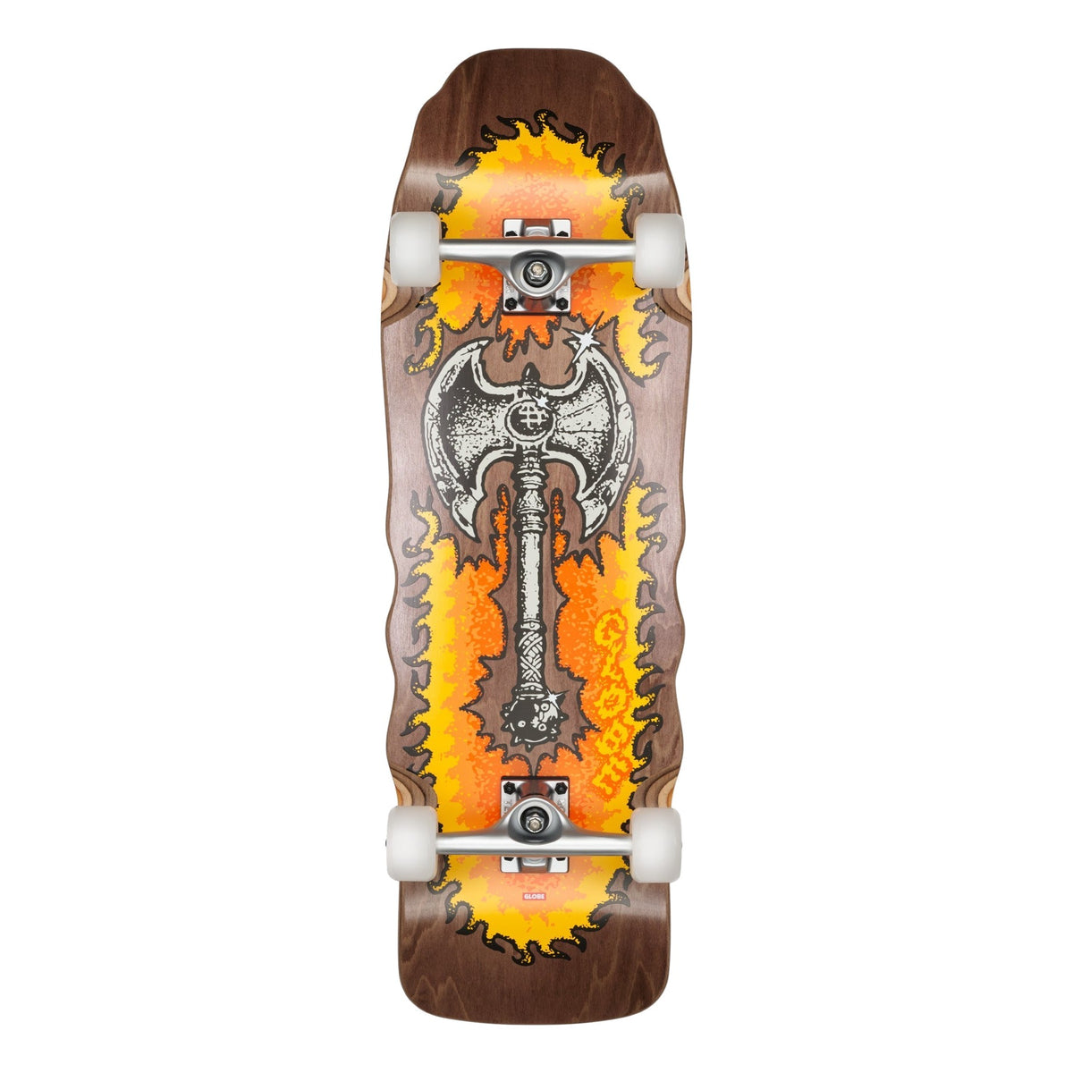 Globe Restless 10" Complete Skateboard - Axe Man