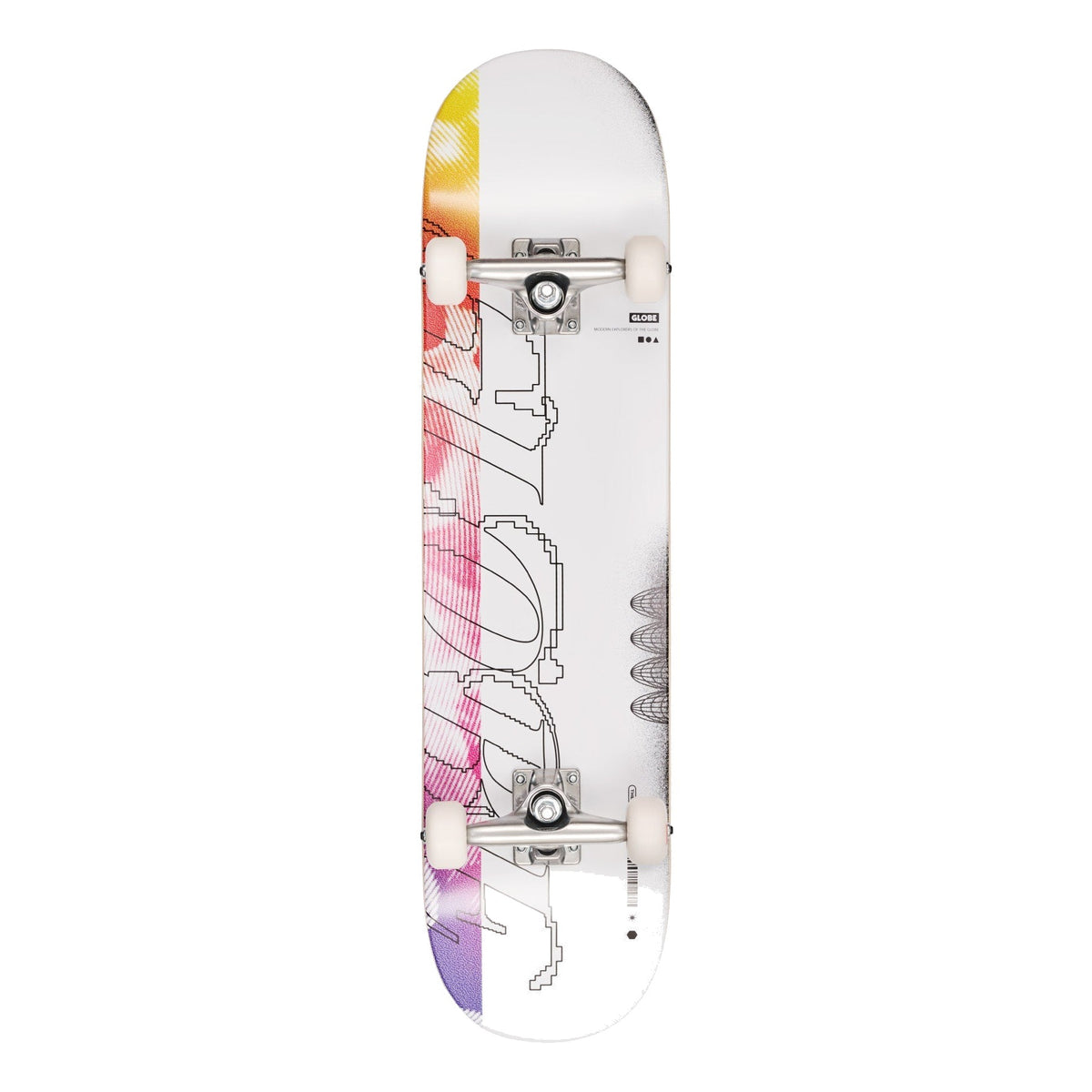 Globe G0 Hive 7.75" Complete Skateboard - Blizzard