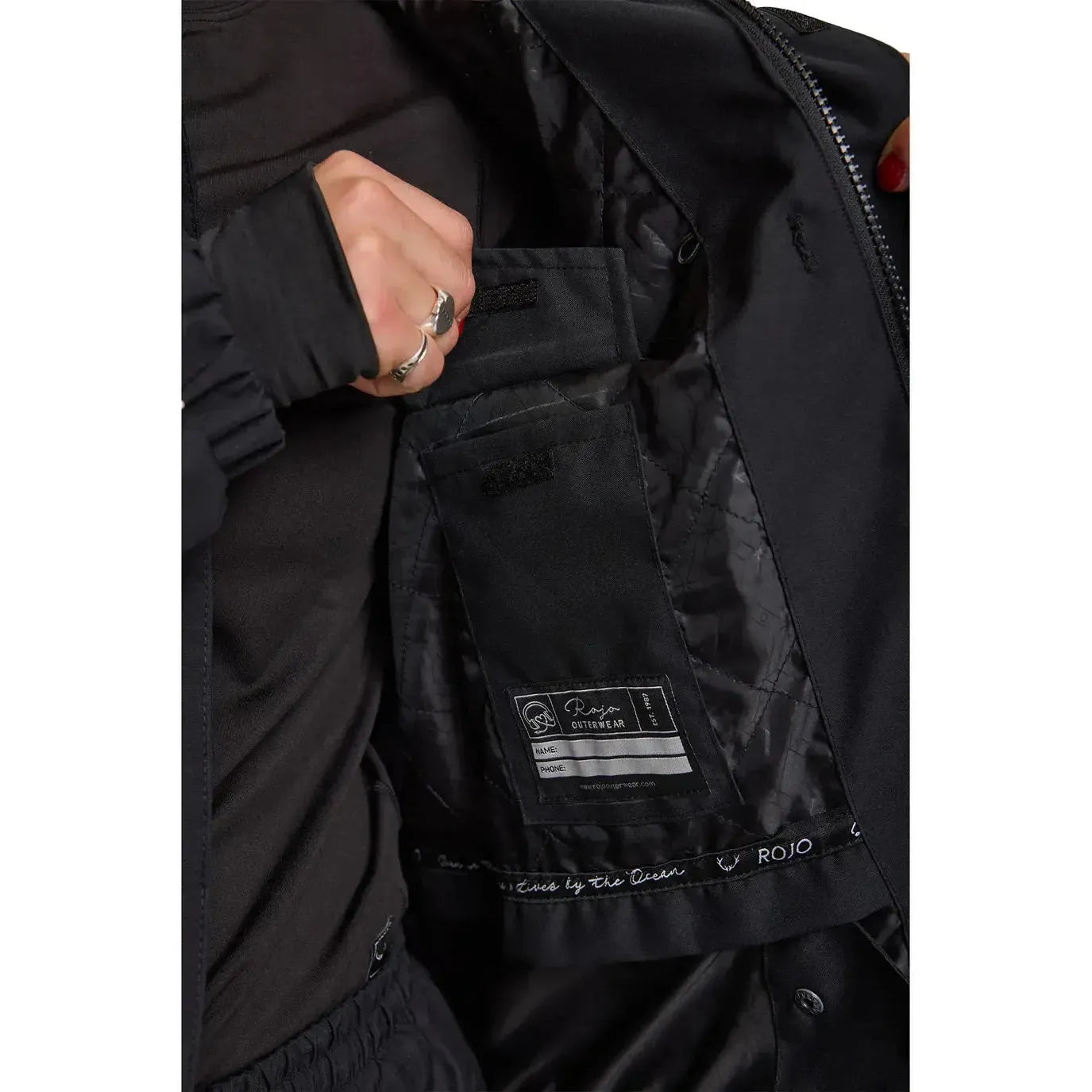 2026 Rojo Nine Oh Jacket - True Black