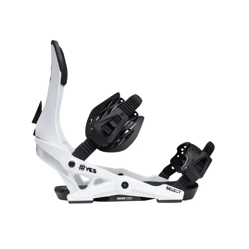 Yes Select Snowboard Binding 2026 | White
