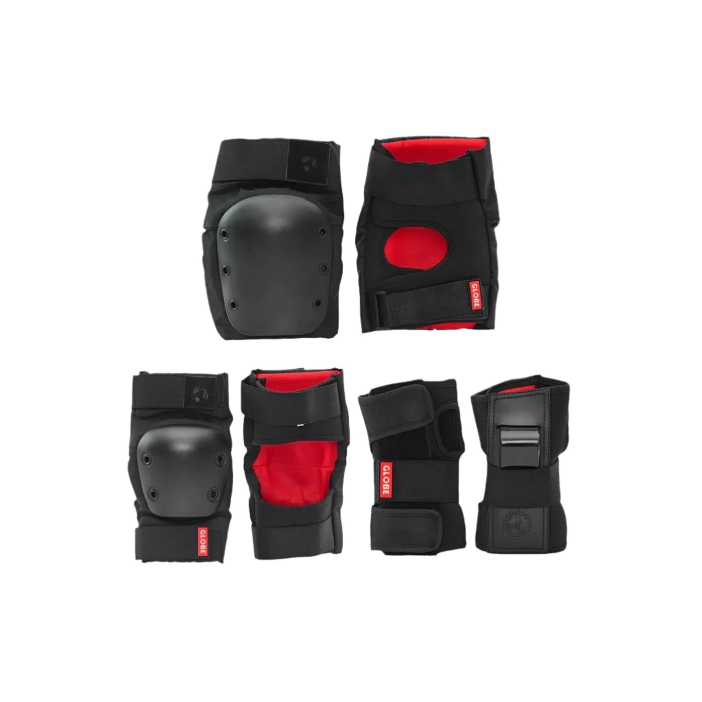 Globe Goodstock Pad Set (Kids)- Matte Black