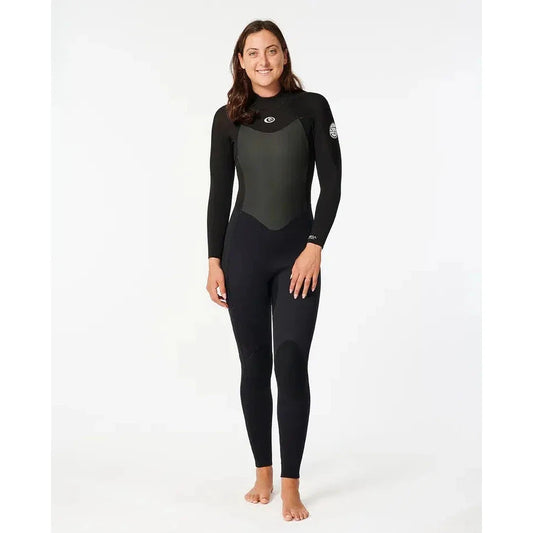Rip Curl Womens Omega 3/2mm Back Zip Wetsuit Steamer