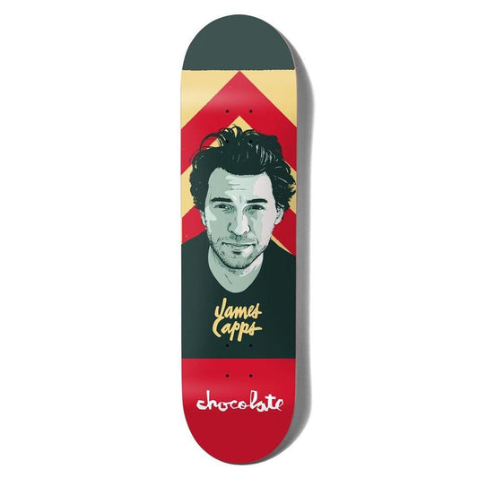 Chocolate - Hexcox Portrait WR42 Capps 8.0 Skateboard Deck