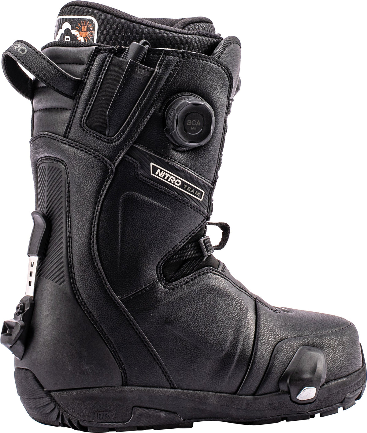 2027 Nitro Team Step On TLS Snowboard Boots - Black