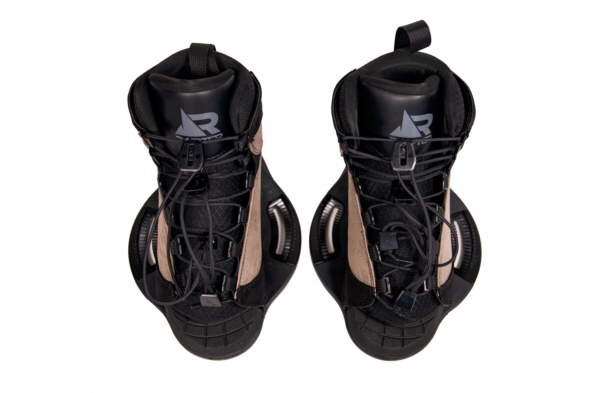 2027 Raptor Haze Wakeboard Bindings — dual locking lace zones