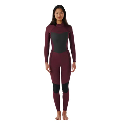 2025 Rip Curl Women's Dawn Patrol 3/2 Back Zip Steamer - Plum