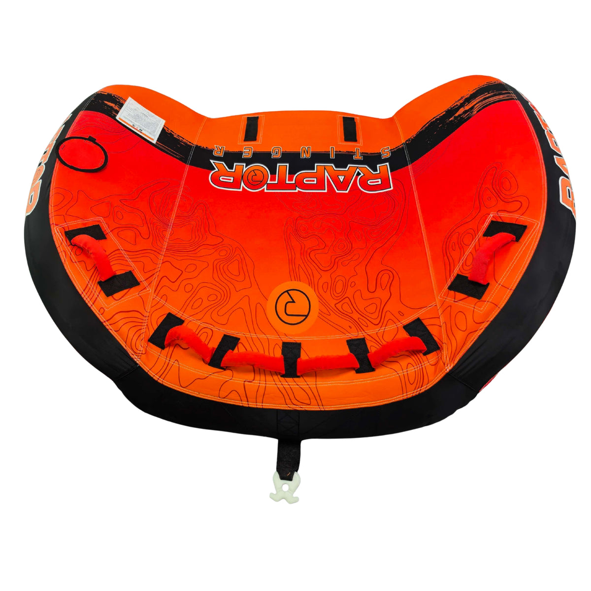 2027 Raptor Stinger Towable Tube yellow — deck detail