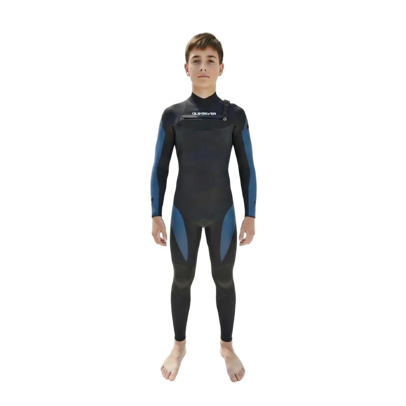 2026 Quiksilver Boys 4/3 Mercury Chest Zip Wetsuit