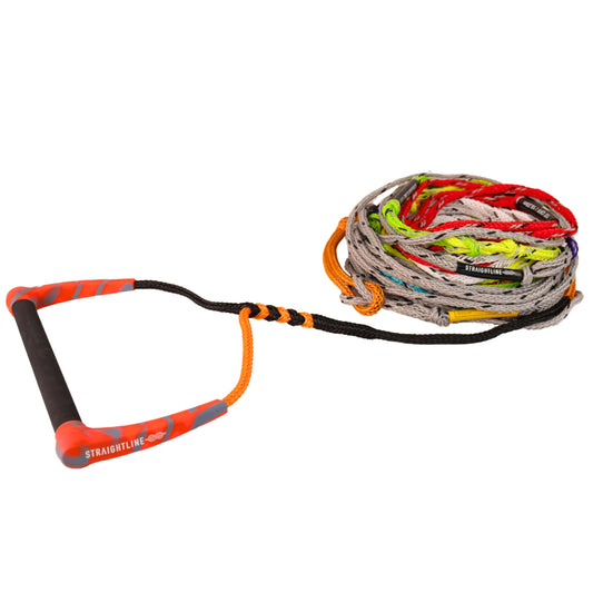 2027 Straightline Elevate Slalom Ski Package Straight — 13in tournament handle and 8 section mainline