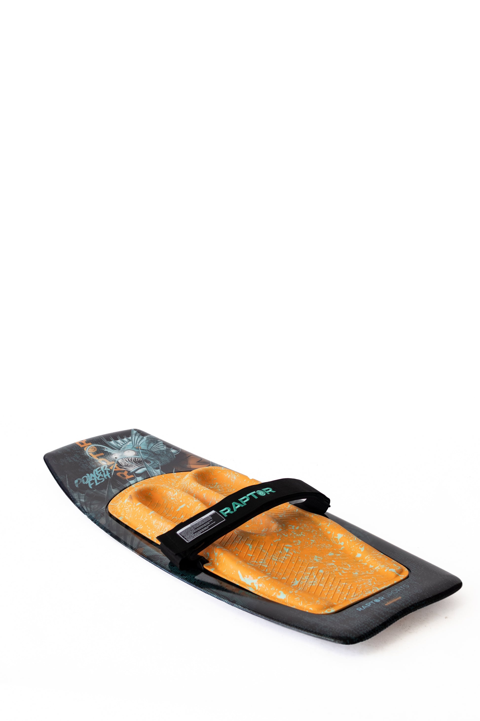 2027 Raptor Powerfish Kneeboard Orange — side profile