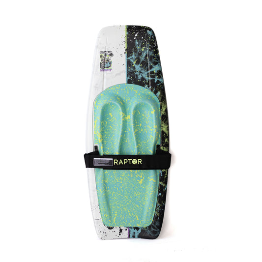 2027 Raptor Misfit Kneeboard Green — deck and mint kneepad